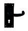 Smith & Locke Regal Black Steel Lock Door handle (L)91mm