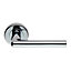 Smith & Locke Uno Lor Polished Chrome effect Zinc alloy Lever Door handle (L)122mm