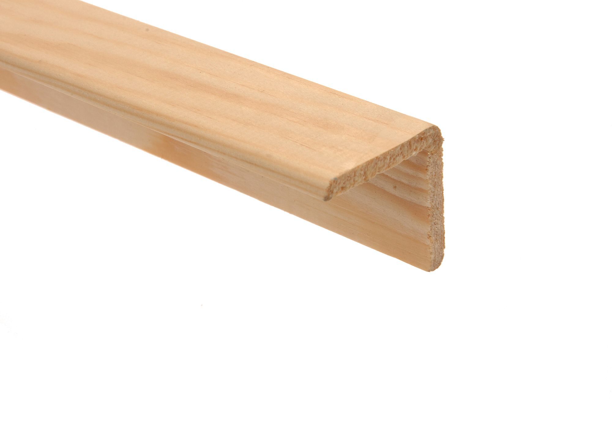 Smooth Pine Tongue & groove Internal corner, (L)2.4m (W)35mm (T)35mm