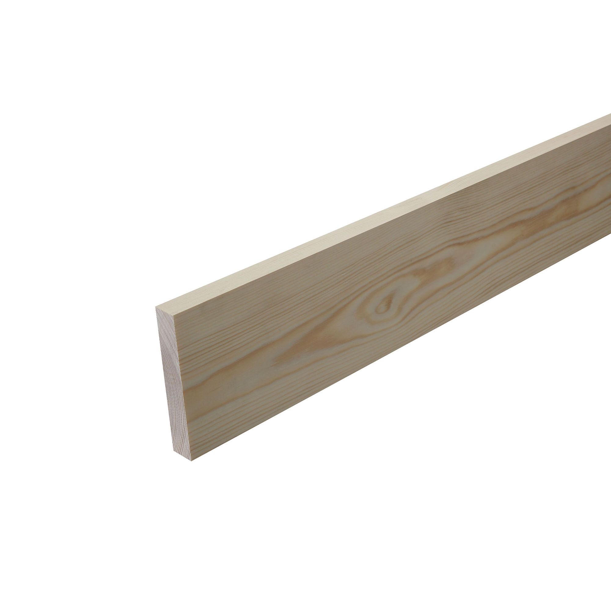Smooth Planed Square edge Pine Stripwood (L)2.4m (W)92mm (T)15mm STPN22