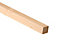 Smooth Planed square edge Stick timber (L)2.7m (W)34mm, Pack of 4