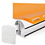 SNAPA White PVC Roof wall bar, (L)2m (W)55mm (T)105mm