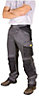 Snickers Duratwill Black & grey Trousers, W31" L32"
