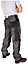 Snickers Duratwill Black & grey Trousers, W31" L32"