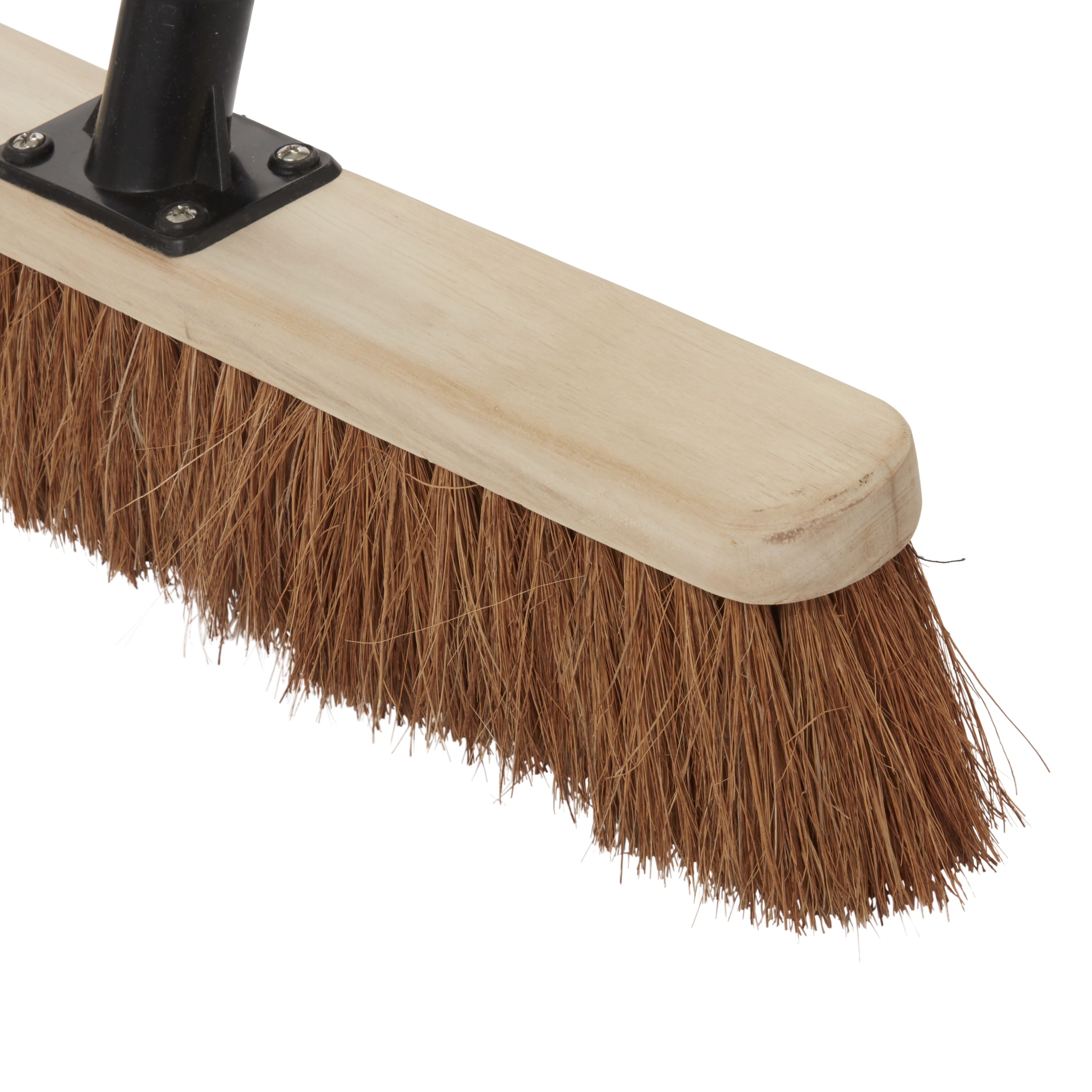 Magnusson Soft & stiff Polyethylene Indoor & outdoor Broom, (W)600mm