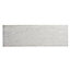 Soft travertin Light grey Matt Stone effect Ceramic Tile, Pack of 9, (L)600mm (W)200mm
