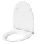 Solare White Toilet with Soft close seat