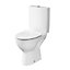 Solare White Toilet with Soft close seat