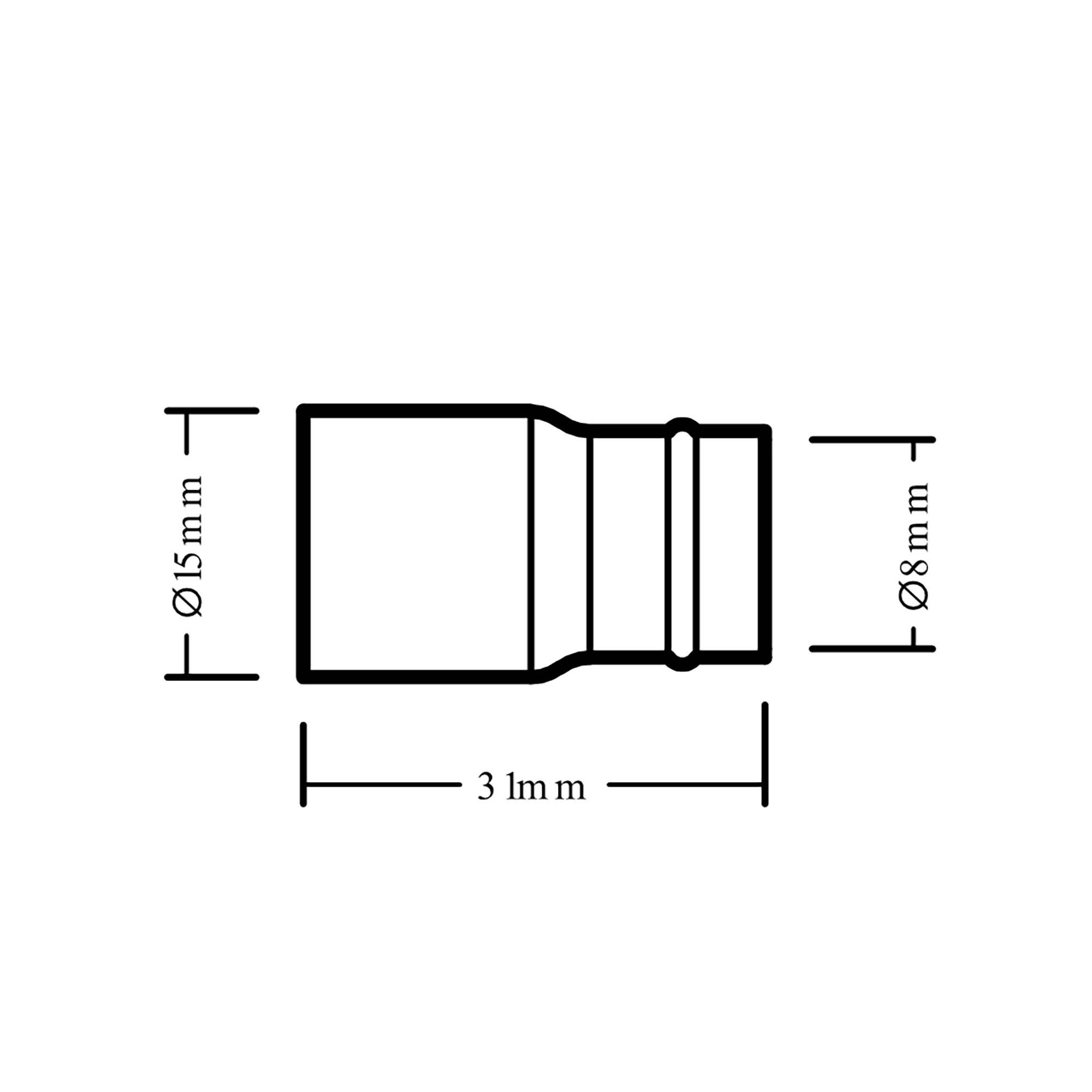 Solder ring Reducer (Dia)15mm x 8mm