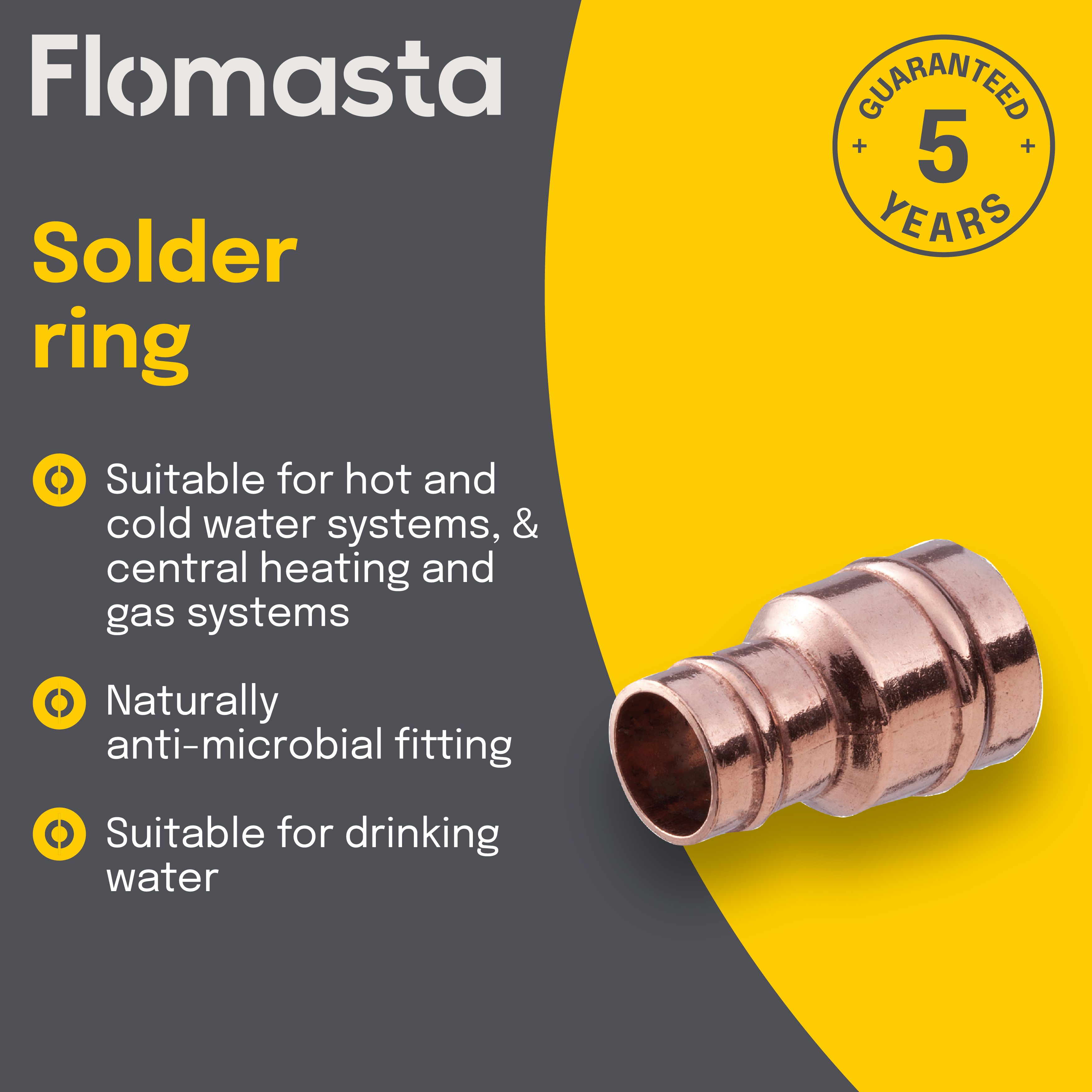 Solder ring Reducing Coupler (Dia)28mm (Dia)22mm 28mm