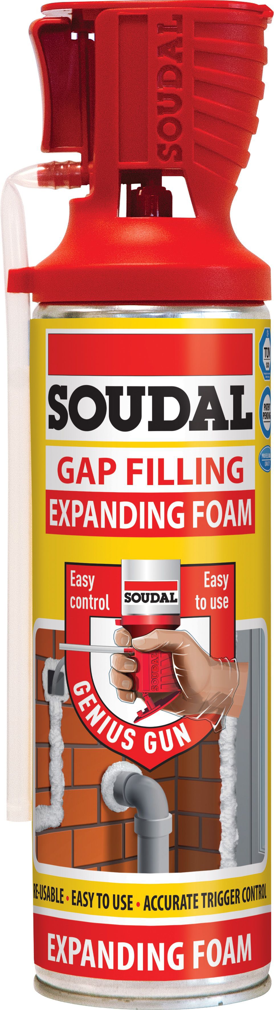 Soudal Genius Gun Gap filling Expanding foam 500ml