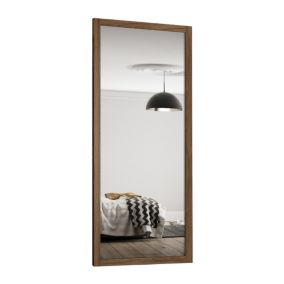 Spacepro Classic Panelled Single panel 1 mirror Sliding wardrobe door (H) 2220mm x (W) 914mm