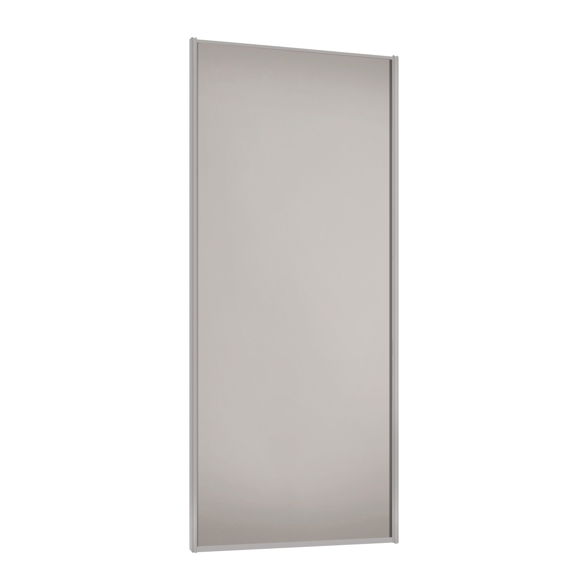 Spacepro Full length Matt Classic Cashmere frame Single panel Sliding wardrobe door, (H)2220mm (W) 762mm
