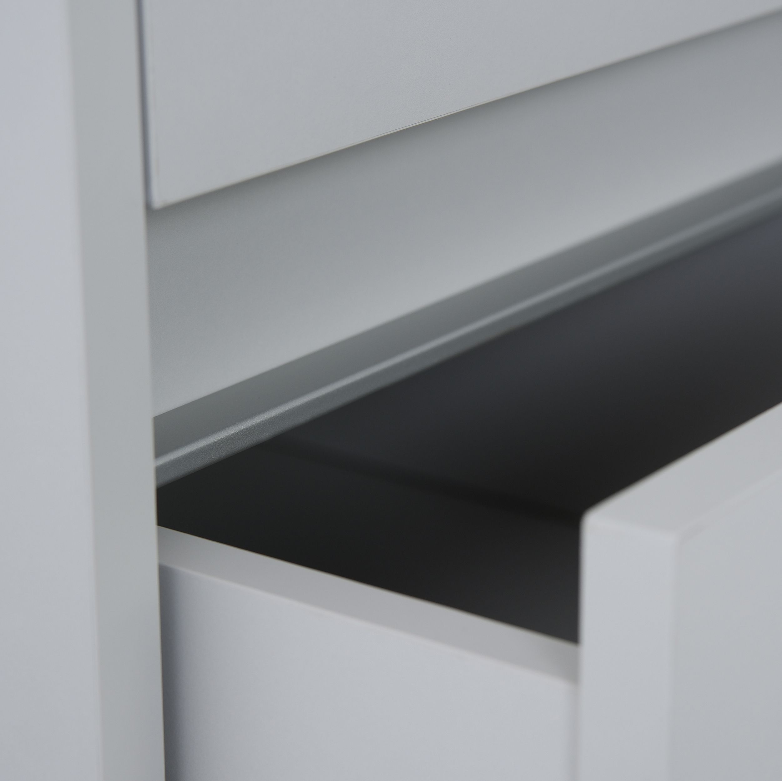 Spacepro Modular Cashmere 3 Drawer Wardrobe cabinet (H)2100mm (W)600mm (D)500mm