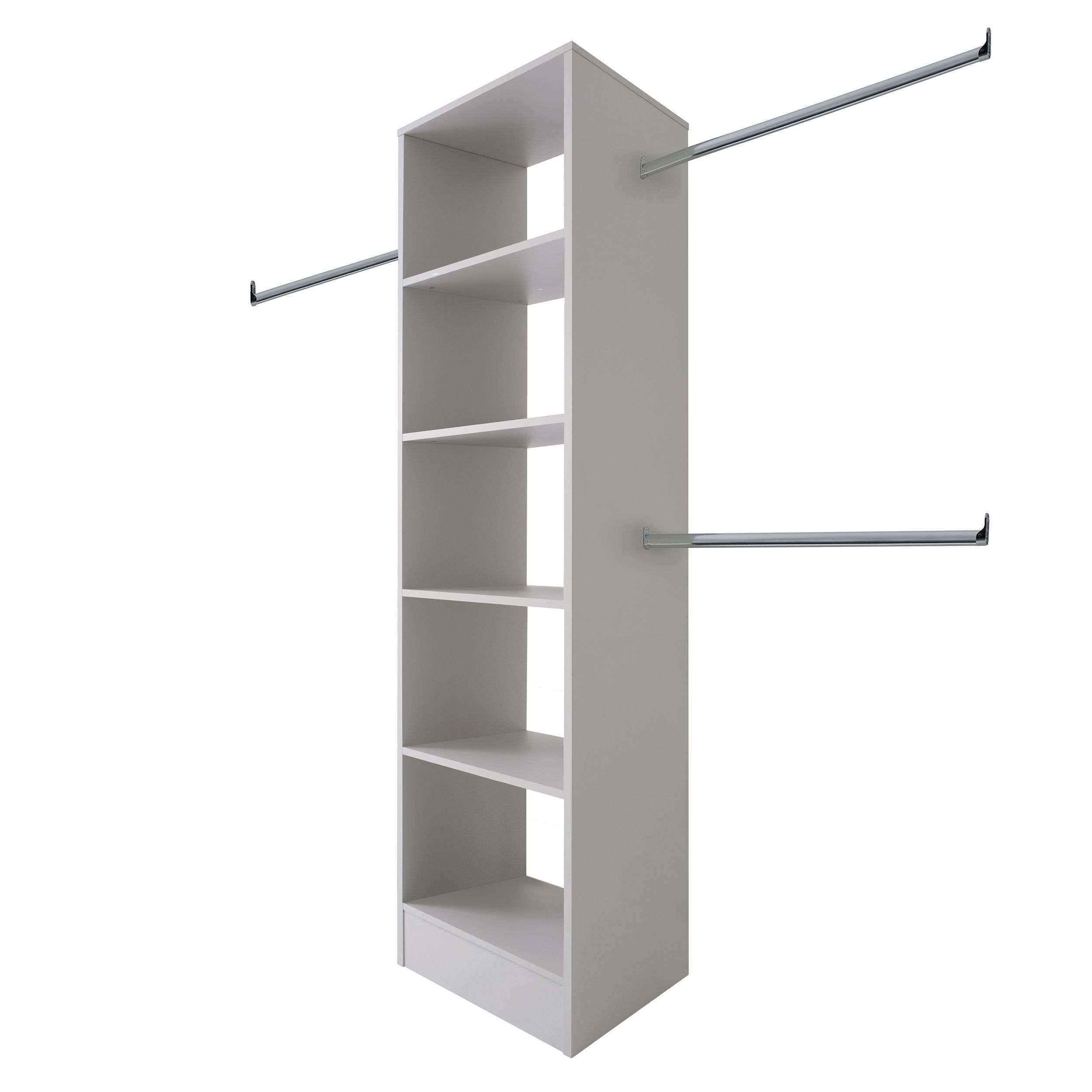 Spacepro Modular Cashmere Wardrobe cabinet (H)2100mm (W)600mm (D)500mm