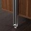 Spacepro Relax Silver effect Stanchion (H)2780mm
