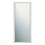 Spacepro Shaker Cashmere Single panel Mirrored Sliding wardrobe door (H) 226mm x (W) 610mm