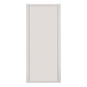 Spacepro Shaker Cashmere Single panel Sliding wardrobe door (H) 226mm x (W) 610mm