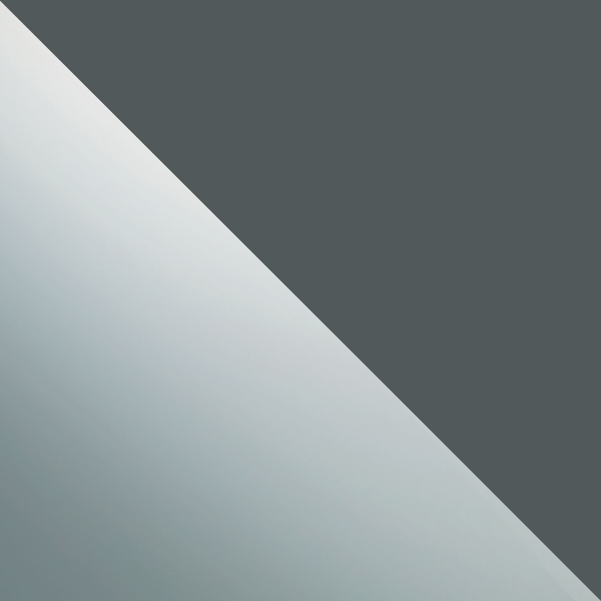 Spacepro Shaker Dark Grey Single panel 1 mirror Sliding wardrobe door (H) 2220mm x (W) 610mm, Set of 3