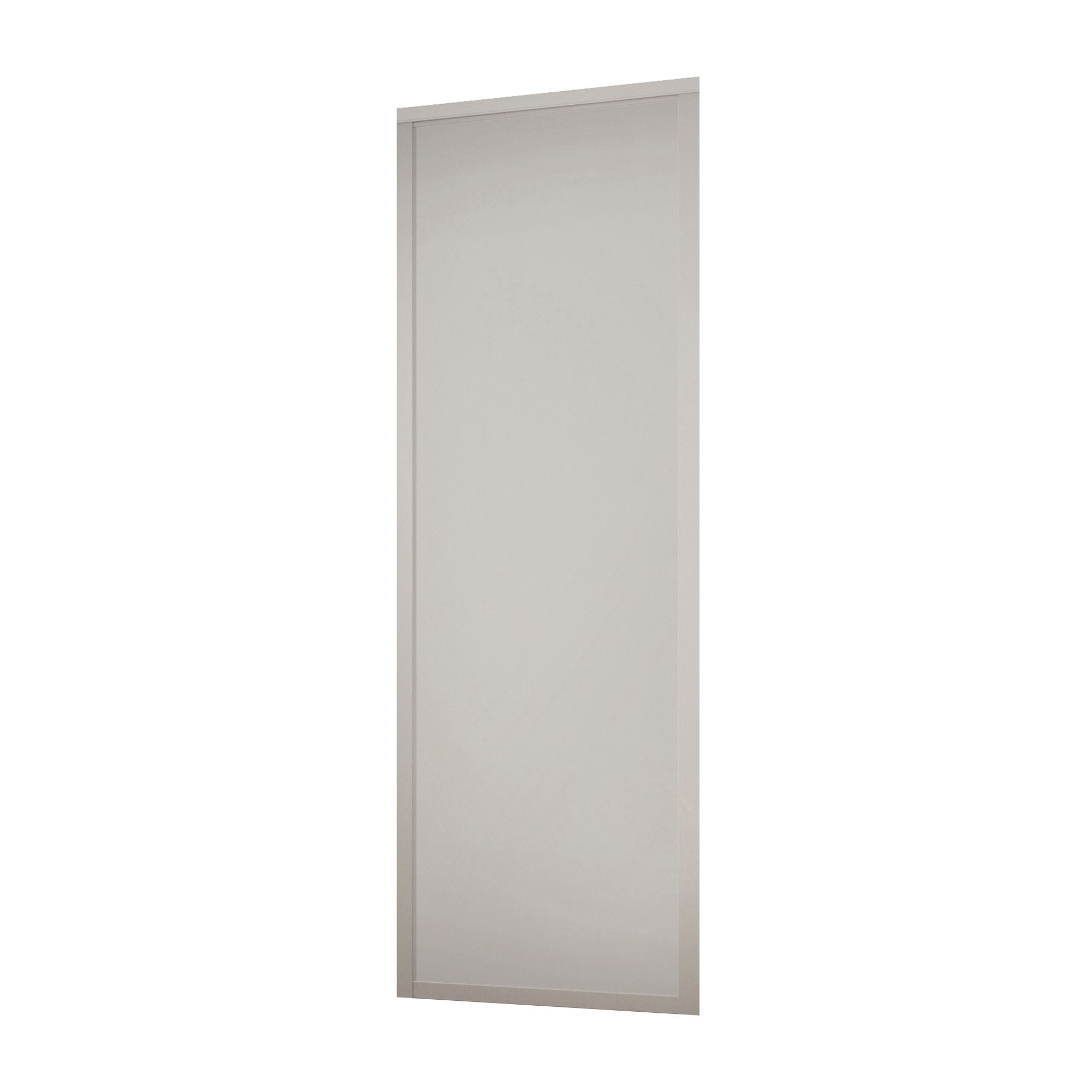 Spacepro Shaker Matt Dove grey Single panel Sliding wardrobe door (H) 2260mm x (W) 610mm