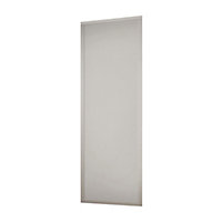 Spacepro Shaker Matt Dove grey Single panel Sliding wardrobe door (H) 2260mm x (W) 914mm