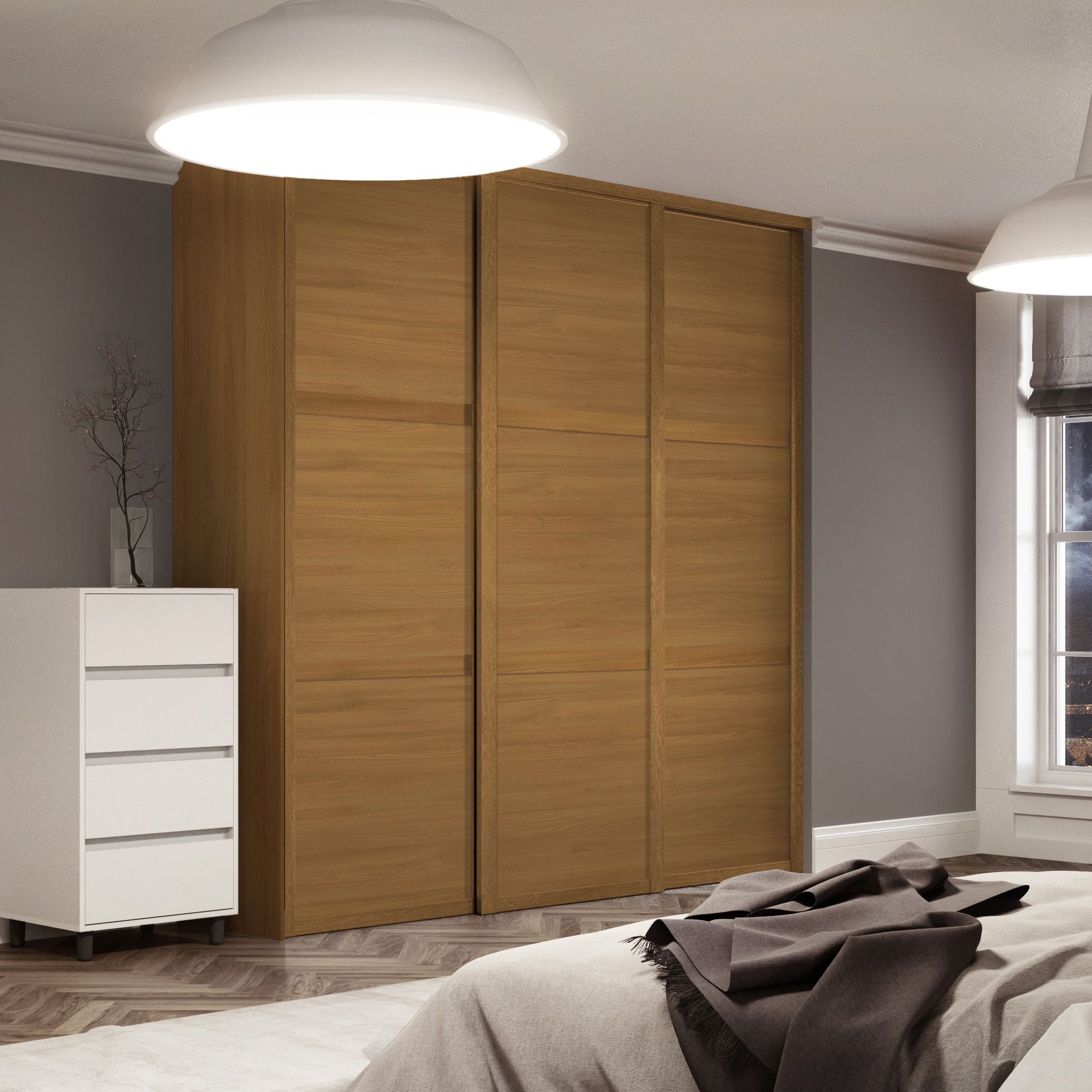 610mm sliding wardrobe deals doors