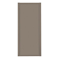 Spacepro Shaker Stone grey Single panel Sliding wardrobe door x (W) 610mm