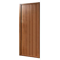 Spacepro Shaker Walnut effect Sliding wardrobe door (H) 2220mm x (W) 762mm