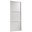 Spacepro Shaker White 3 panel Sliding wardrobe door (H) 2220mm x (W) 762mm