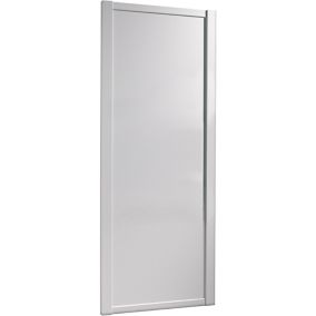 Spacepro Shaker White Sliding wardrobe door (H) 2220mm x (W) 762mm