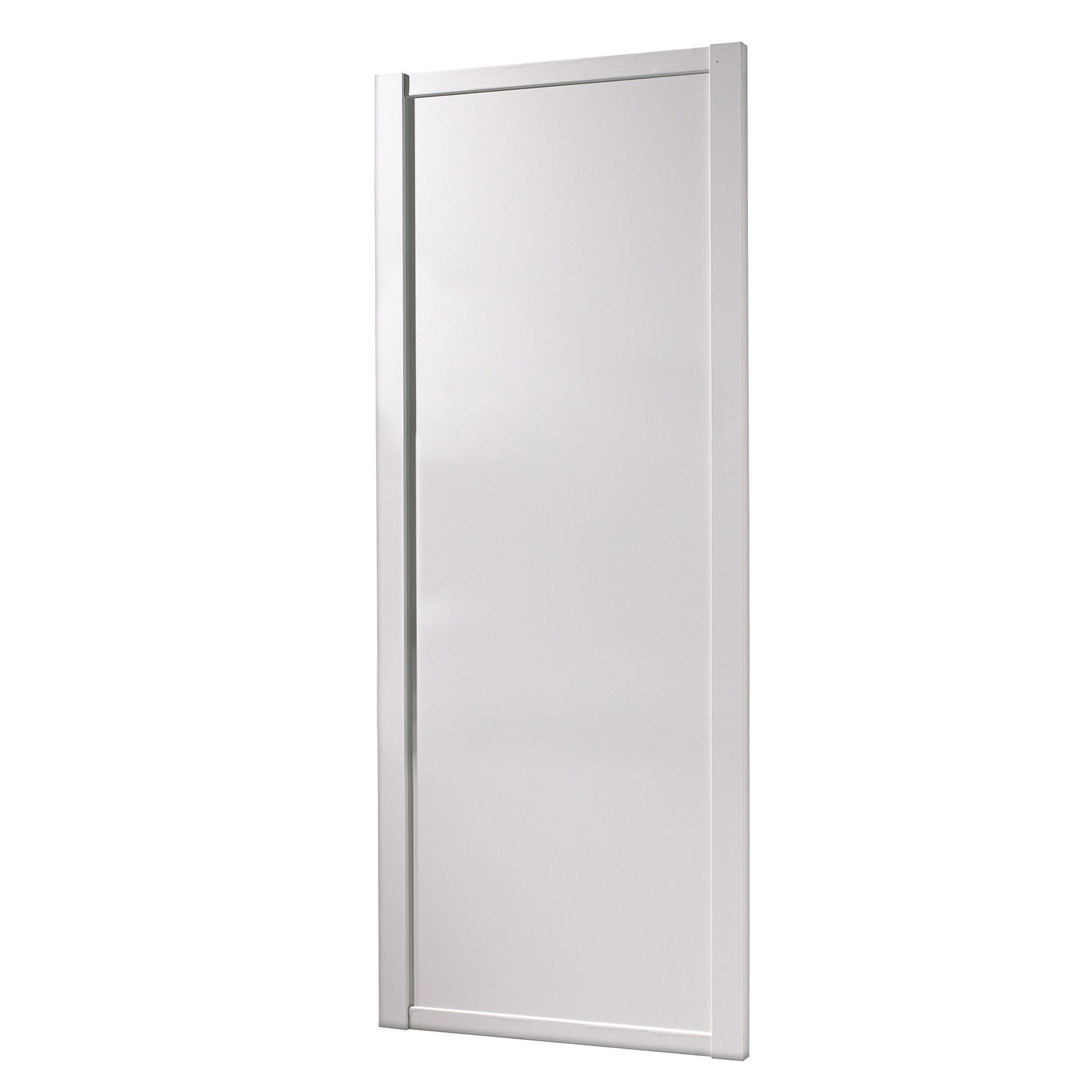 Spacepro Shaker White Sliding wardrobe door (H) 2220mm x (W) 914mm