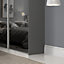 Spacepro Sliding Wardrobes Accessories Dark grey End panel (W)620mm