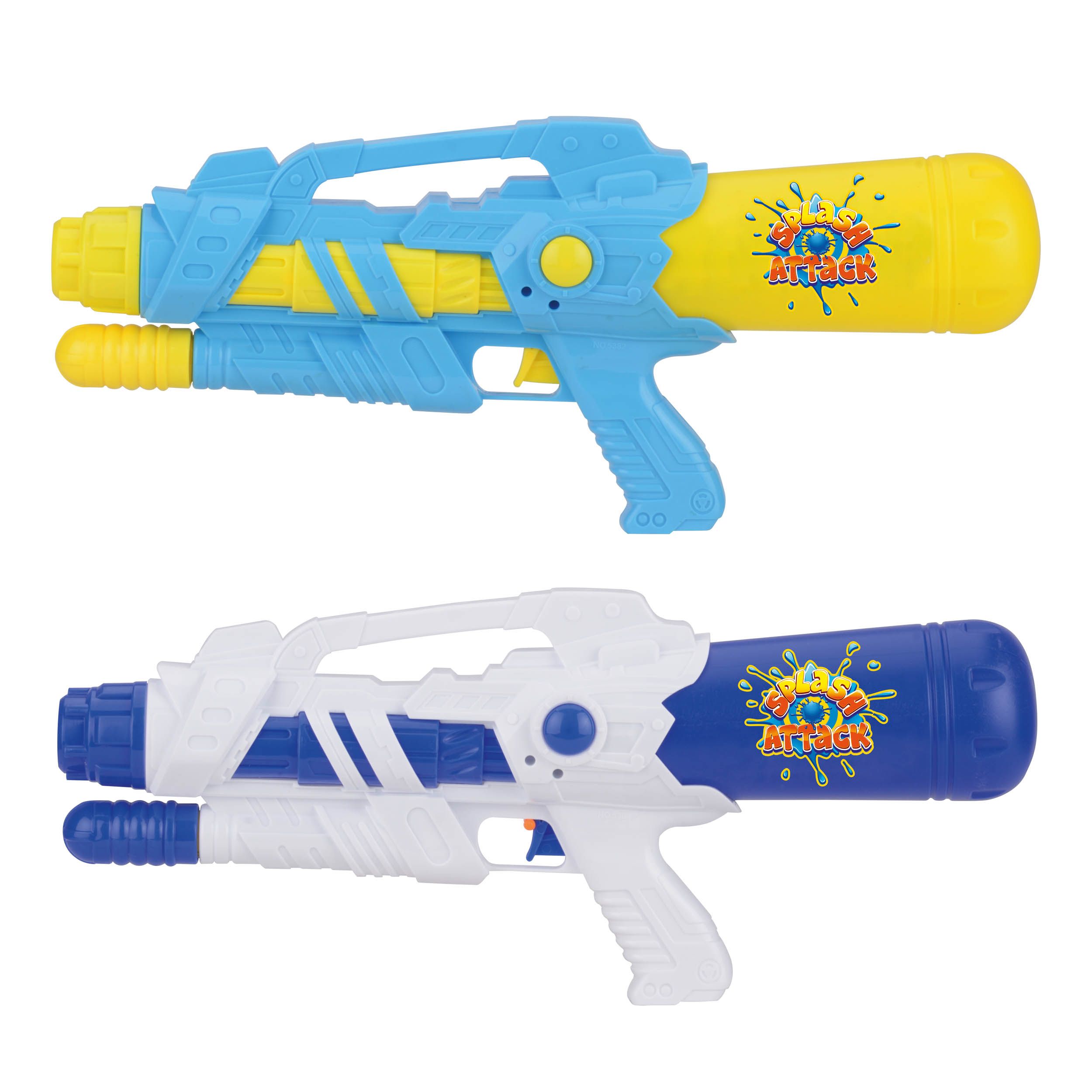 Splash Attack Pump Action Multicolour Garden Water gun