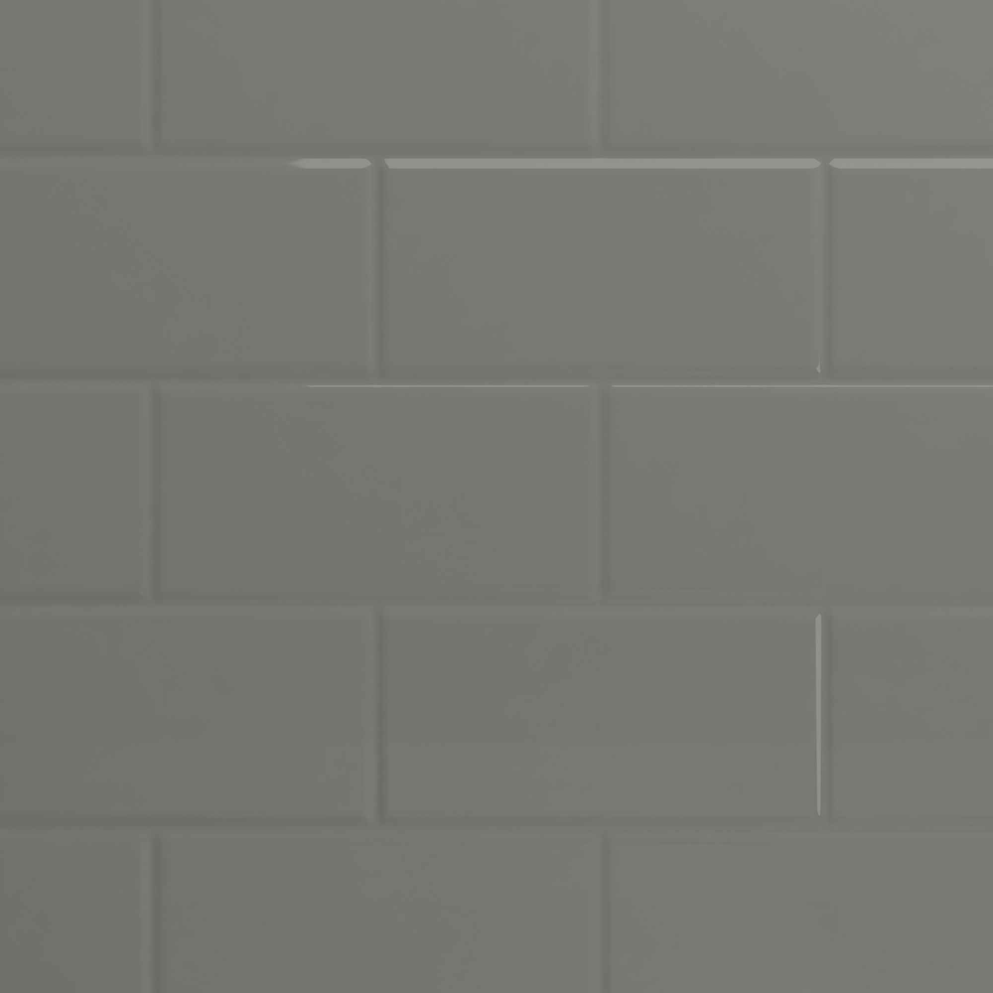 Splashwall 3 panel Composite Wall panel kit (L)1200mm (W)2420mm - Grey Tile effect