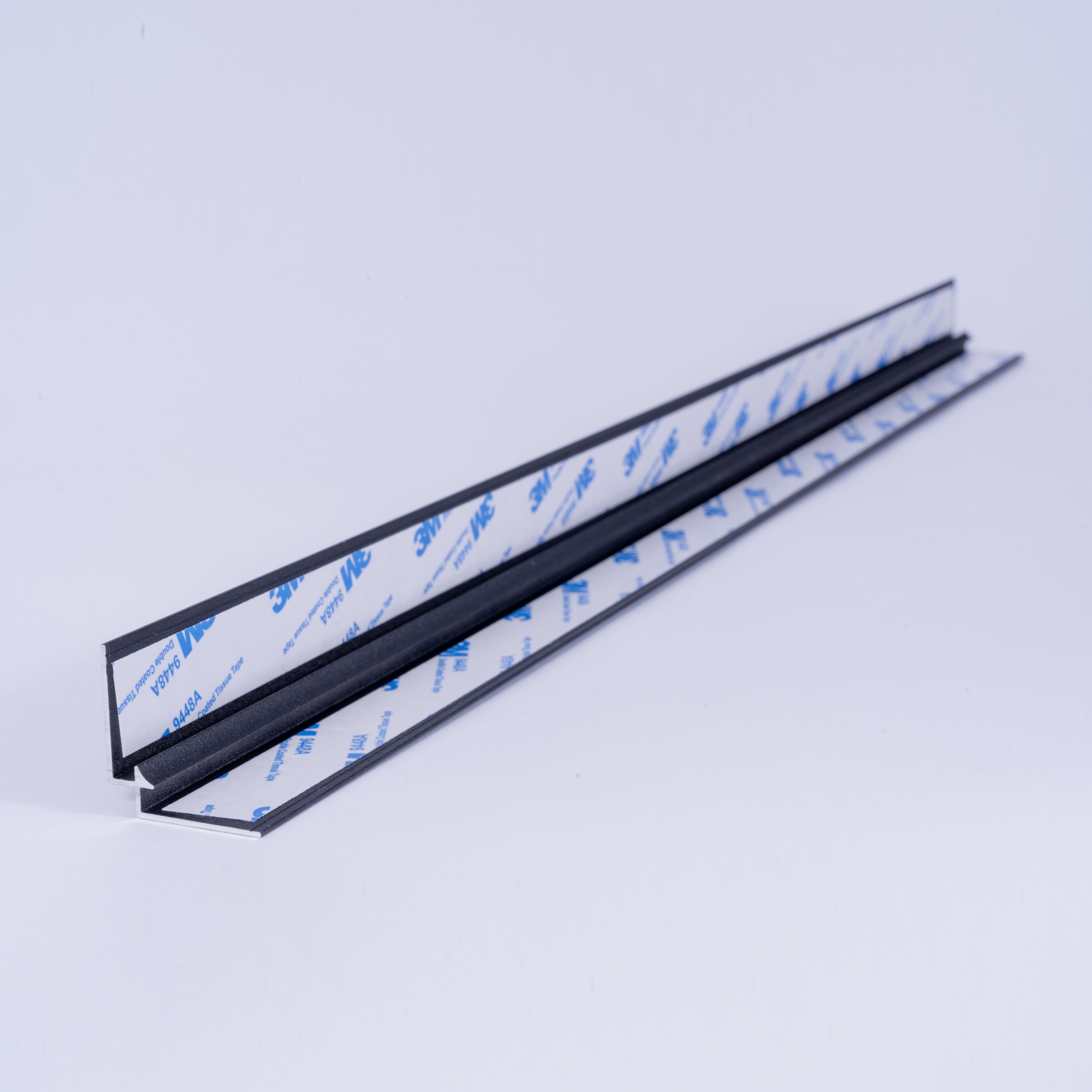 Splashwall Alloy Anthracite Aluminium Internal Worktop corner joint (H)600mm