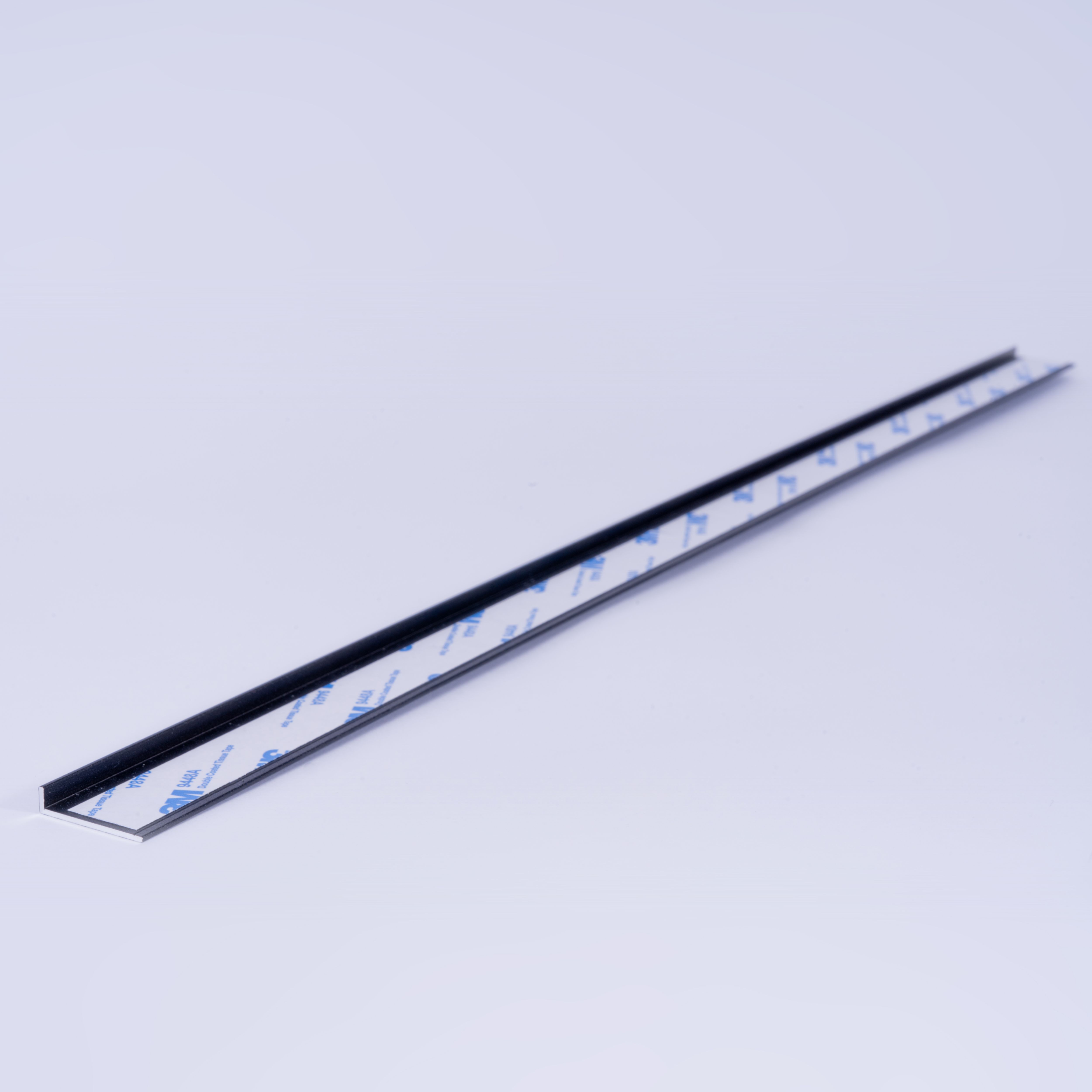Splashwall Alloy Anthracite Aluminium Worktop end cap (H)600mm