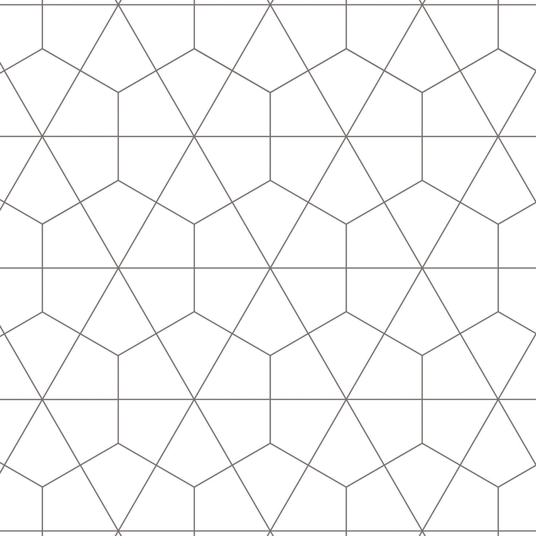 Splashwall Alloy White Diamond tile Geometric Aluminium Splashback, (H)800mm (W)900mm (T)4mm