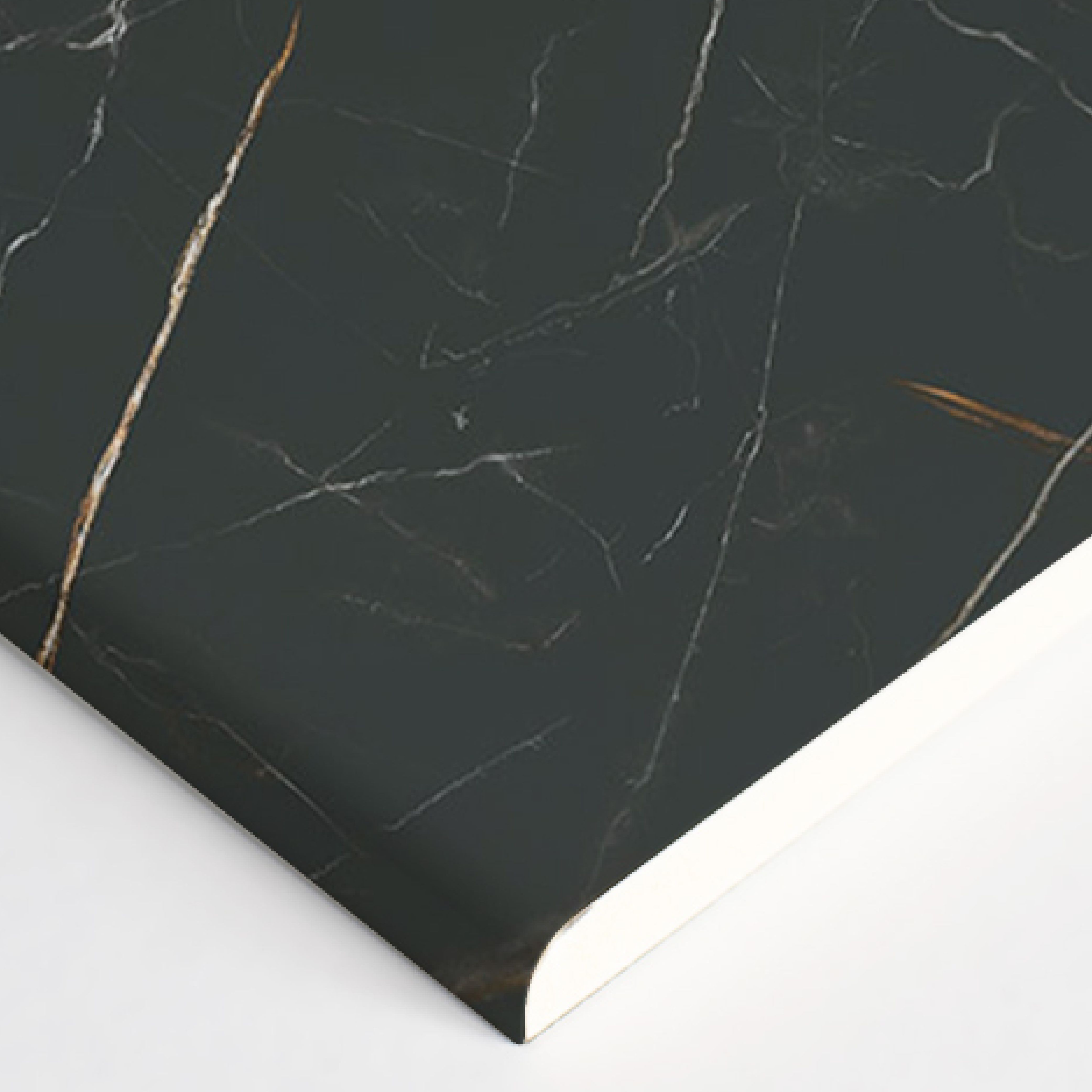 Splashwall Elite 3 panel Composite Bathroom & wet room Decorative panel kit (L)2420mm (W)1200mm - Marbre Celeste Marble effect