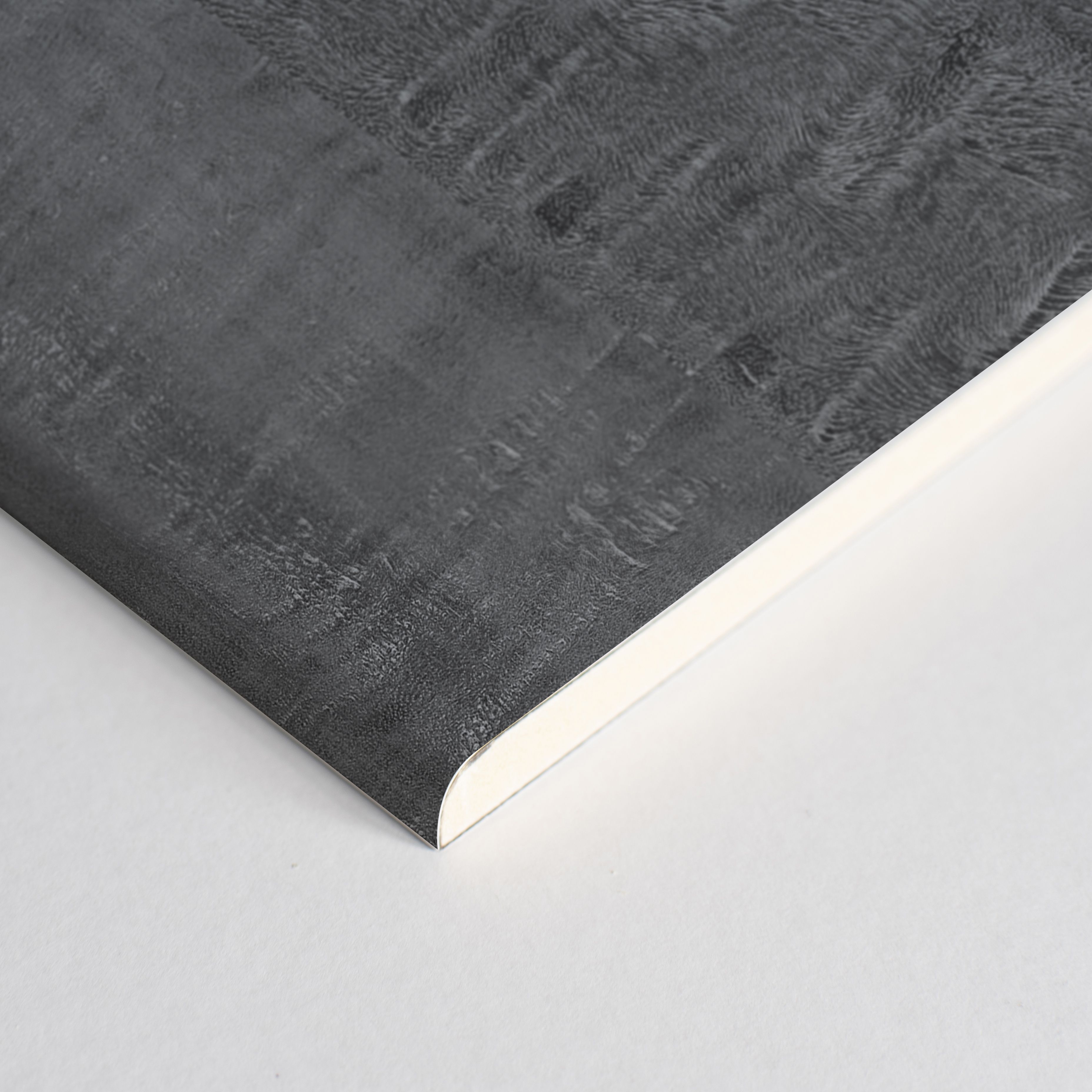 Splashwall Elite Matt Charcoal eucalyptus Tongue & groove Shower wall panel (H)242cm (W)120cm (T)1.1cm