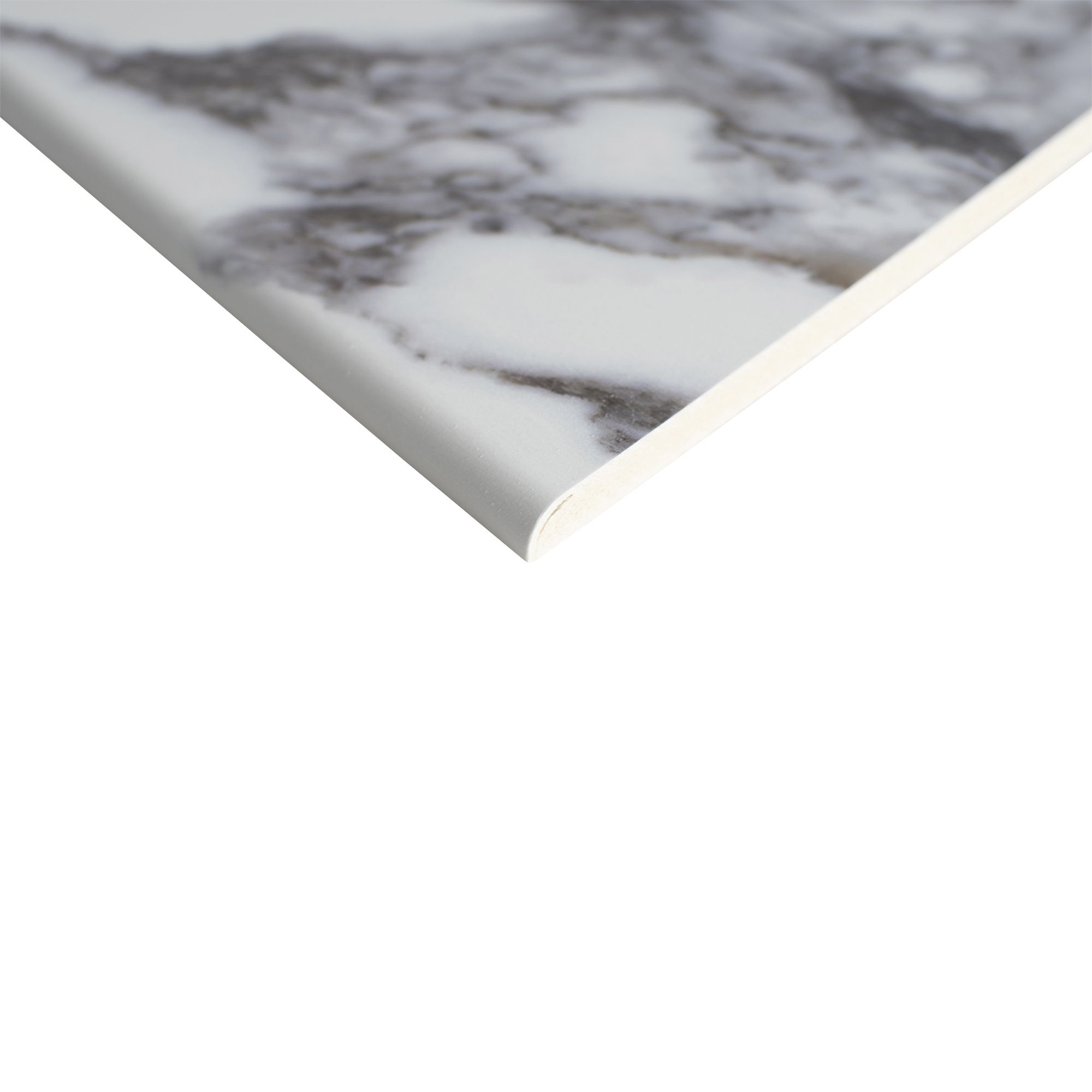 Splashwall Elite Matt Marmo migliore Post-formed 2 sided Shower Wall panel kit (L)2420mm (W)1200mm (T)11mm
