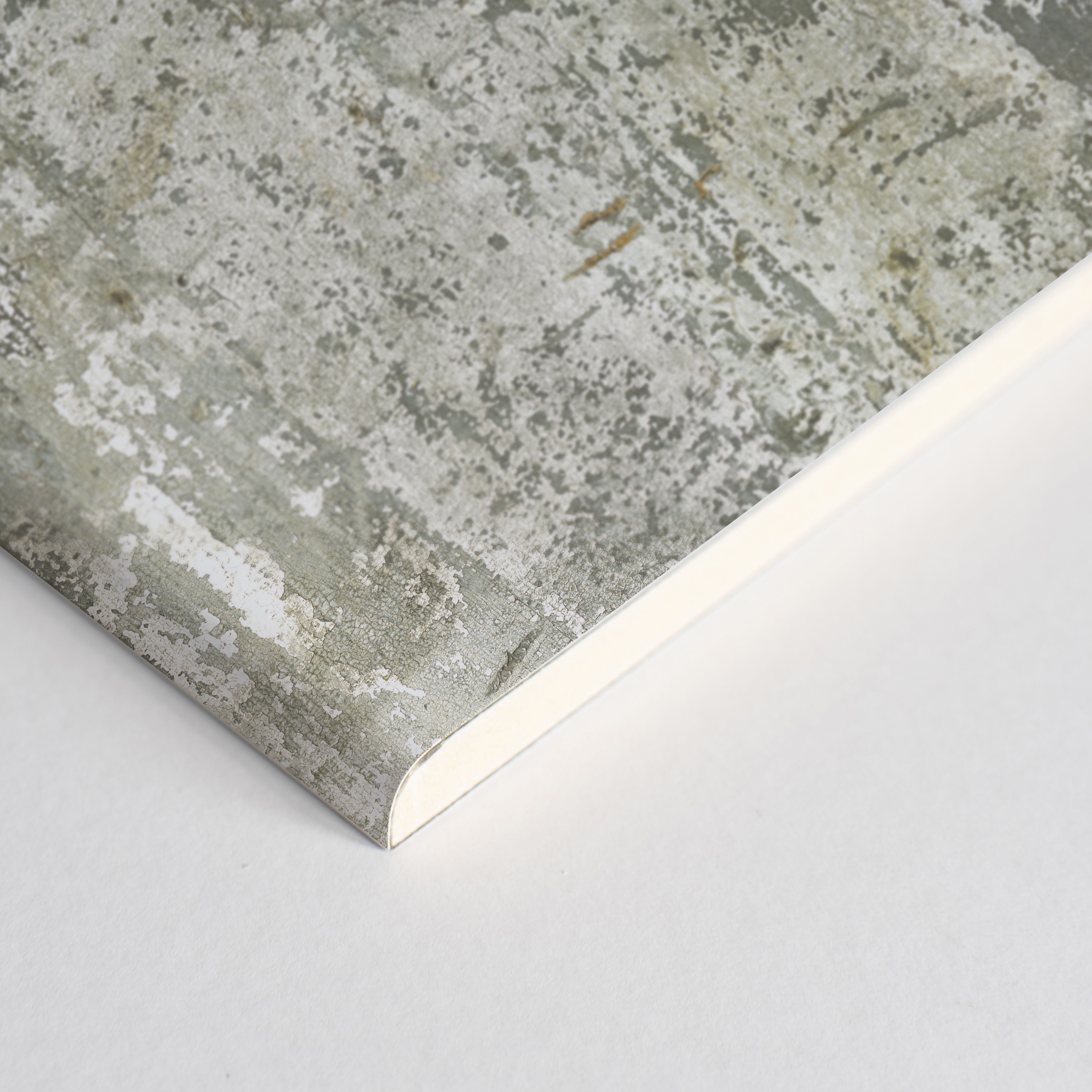 Splashwall Elite Matt Milk Paint Tongue & groove Shower wall panel (H)242cm (W)60cm (T)1.1cm
