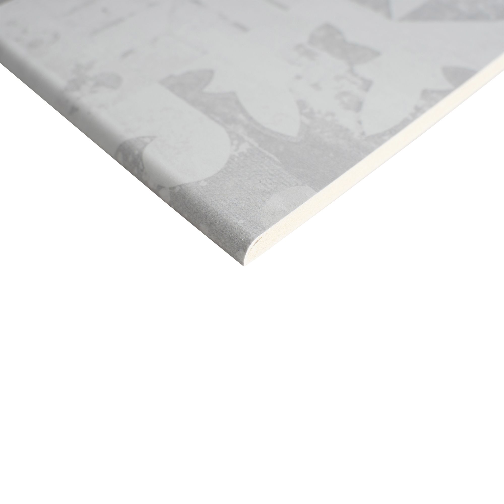 Splashwall Elite Matt Padova Post-formed 2 sided Shower Wall panel kit (L)2420mm (W)1200mm (T)11mm