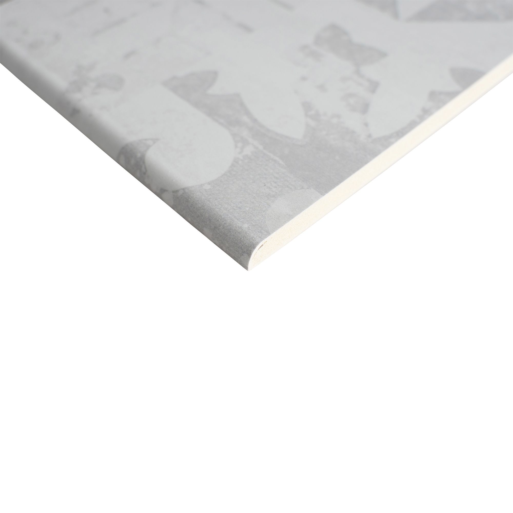 Splashwall Elite Matt Padova Post-formed 3 sided Shower Wall panel kit (L)2420mm (W)1200mm (T)11mm