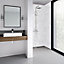 Splashwall Elite Matt Padova Tongue & groove Shower wall panel (H)242cm (W)60cm (T)1.1cm