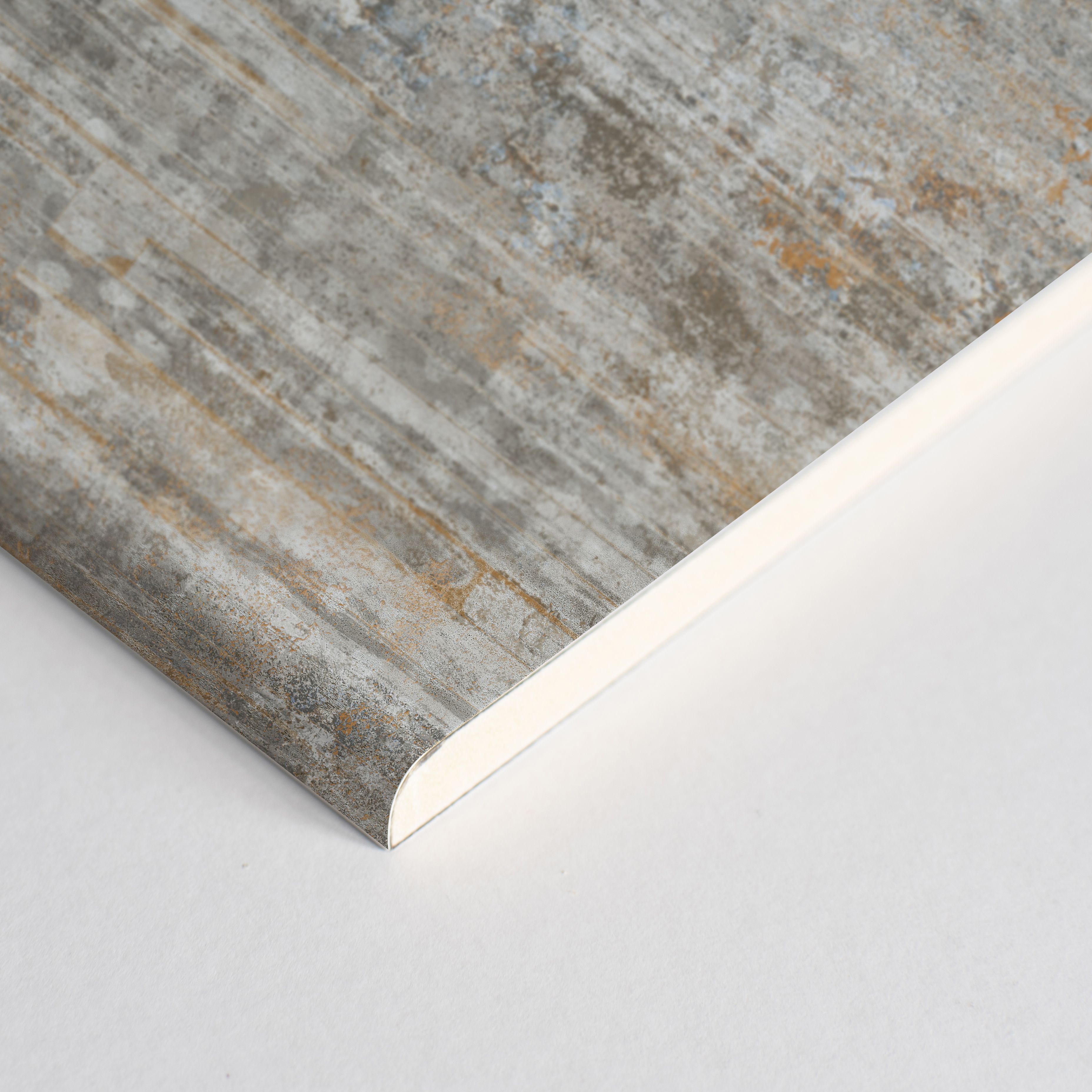 Splashwall Elite Matt Tomenta Tongue & groove Shower wall panel (H)242cm (W)60cm (T)1.1cm