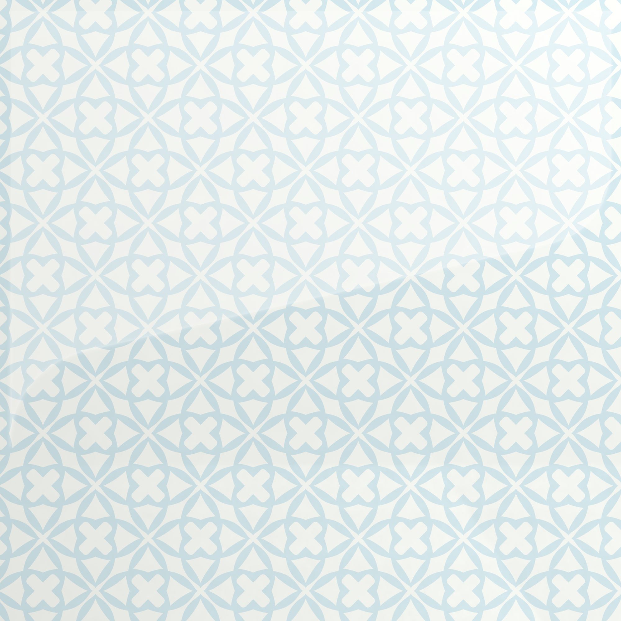 Splashwall Gloss Blue rings Acrylic Panel (W)120cm x (D)4mm