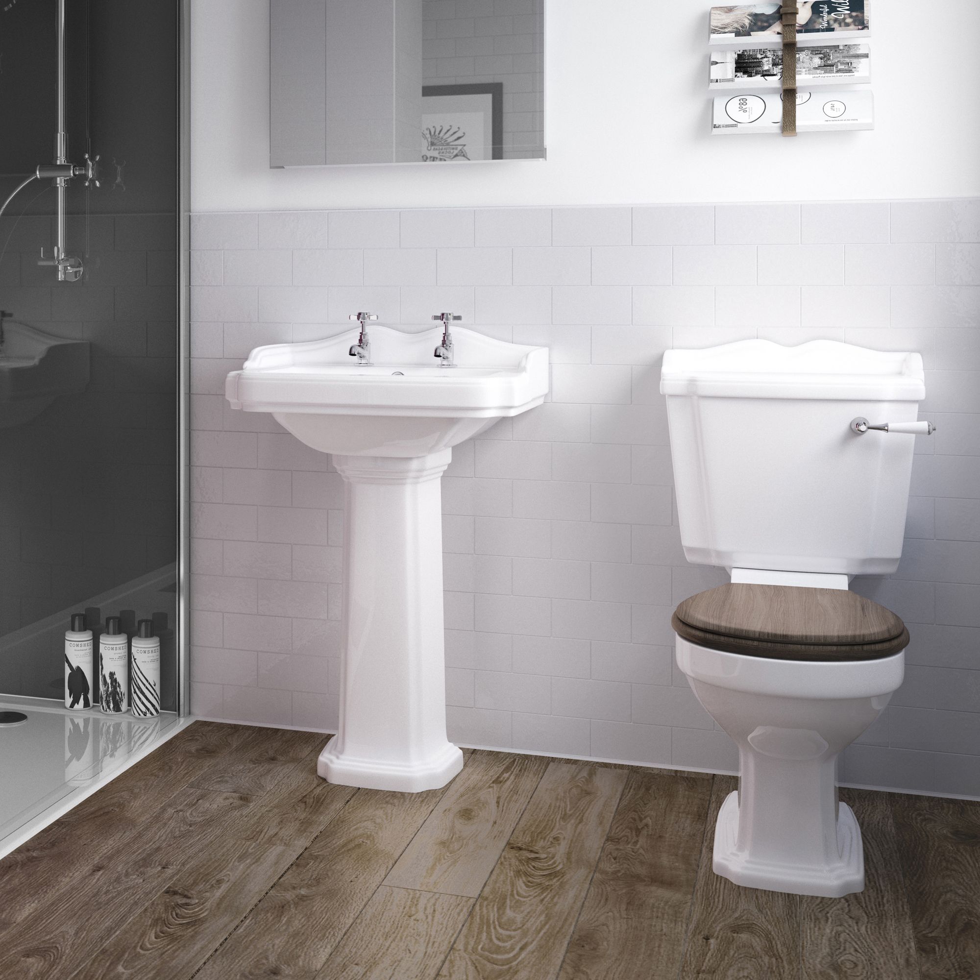 Splashwall Gloss Cream Composite Panel x (H)242cm x (D)3mm
