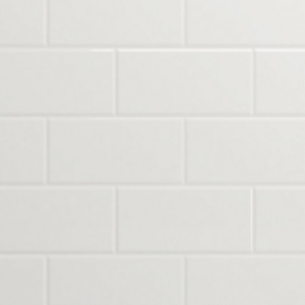Splashwall Gloss White Tile Effect, Bathroom Wall Panels White Tile Effect