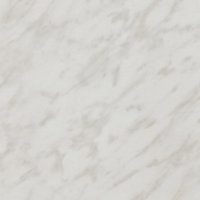 Splashwall Impressions Gloss Carrara 2 sided Shower Panel kit (L)2420mm (W)1200mm (T)11mm