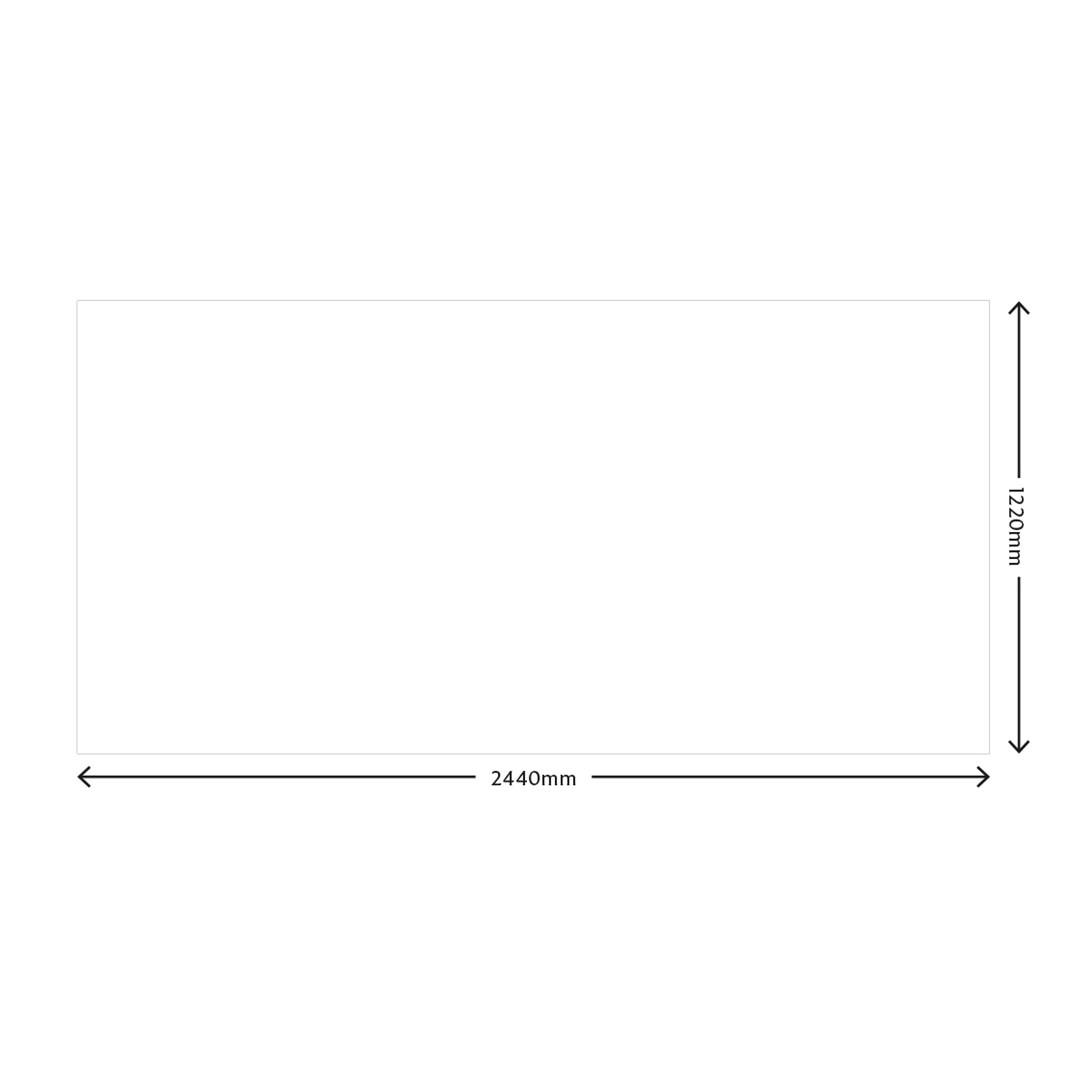 Splashwall Matt Black & white Geometric MDF Splashback, (H)1220mm (W)2440mm (T)10mm